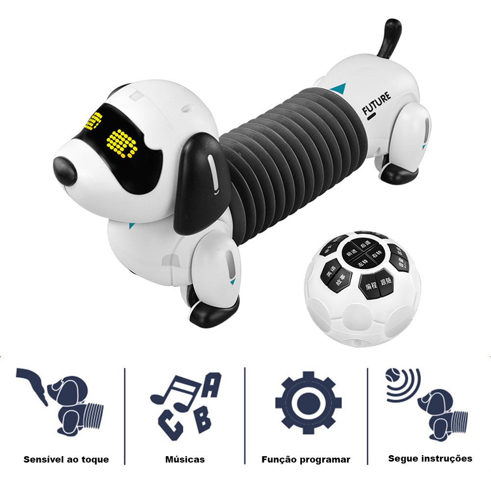 Chien Robot Électronique avec Capteur de Toucher