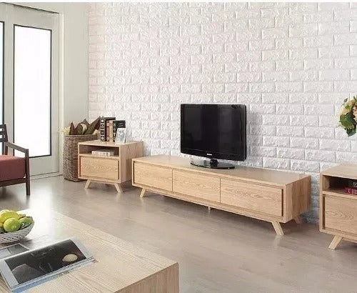 Panneau 3D en Brique Blanche Auto-Adhésif