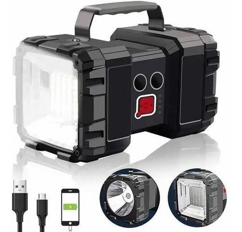 Lampe Projecteur Super Puissante LED Rechargeable