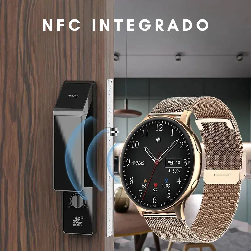 Montre Connectée Lige Force – Technologie et Style au Poignet