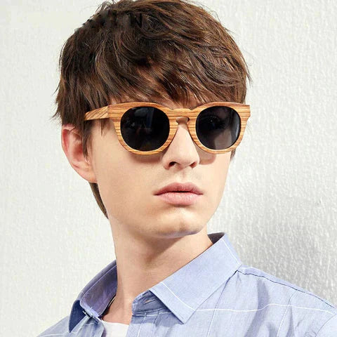 Wind Glasses - Lunettes en bois avec verres polarisés