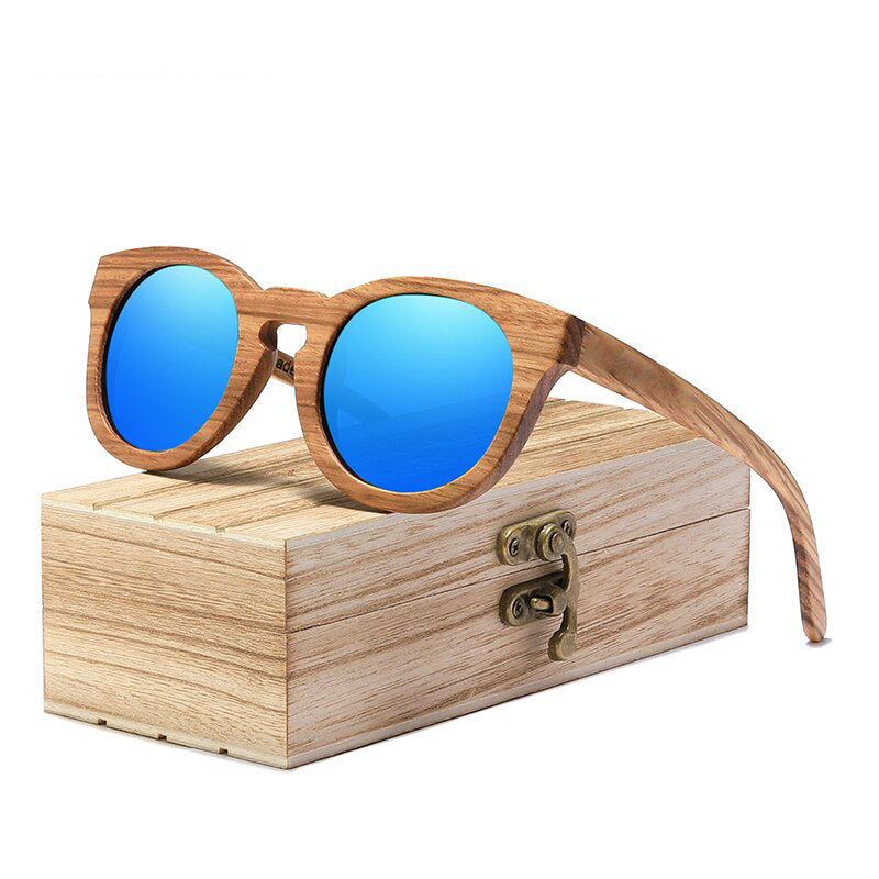 Wind Glasses - Lunettes en bois avec verres polarisés