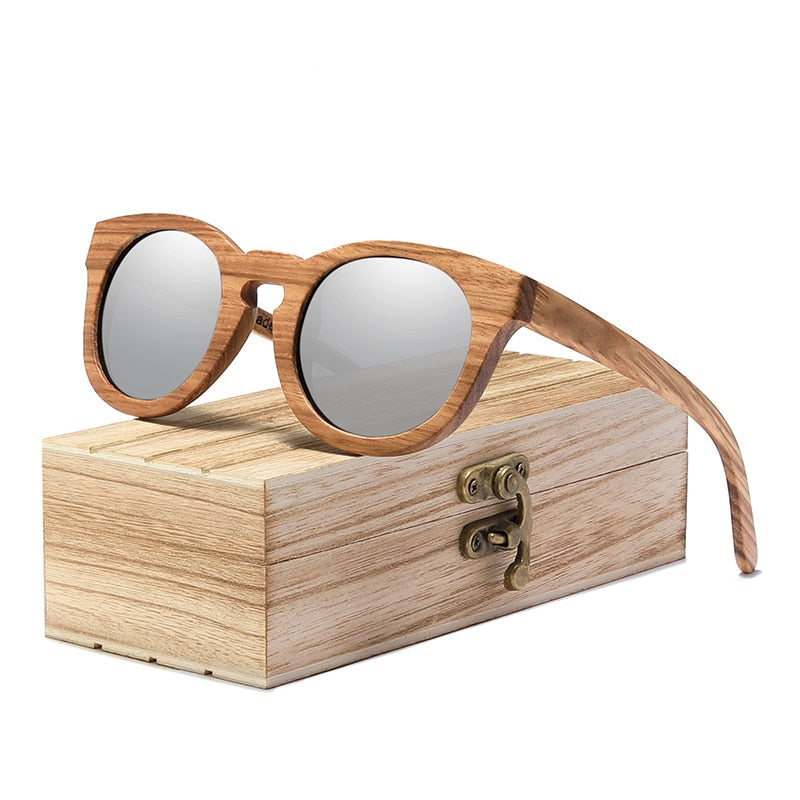 Wind Glasses - Lunettes en bois avec verres polarisés