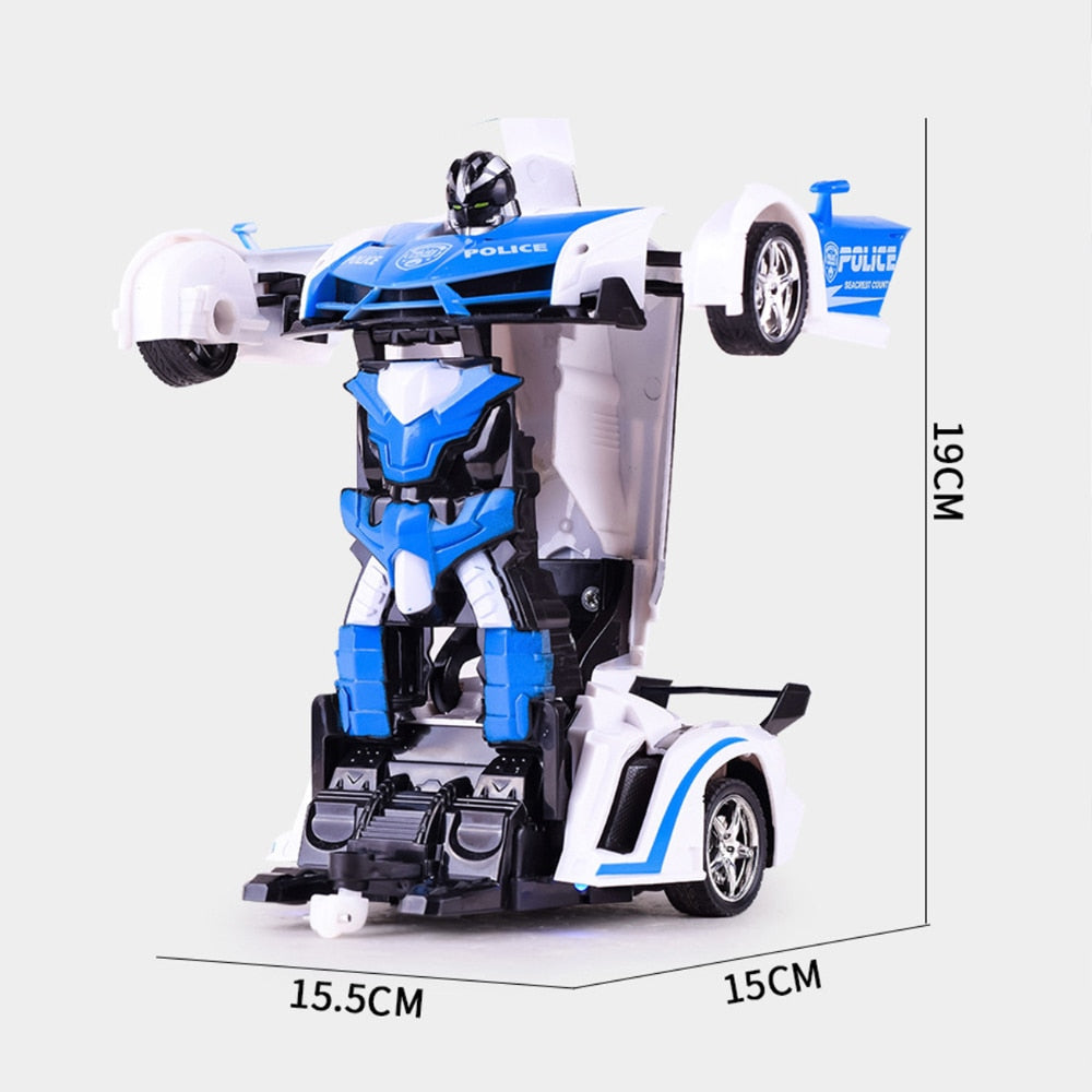 Robot Transformers Télécommandé 2 en 1